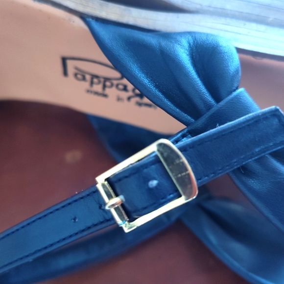 Pappagallo blue low slingback sandals - Picture 6 of 7